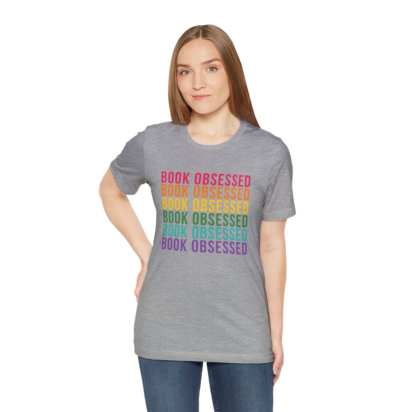 Book Obsessed Unisex Jersey Short Sleeve Tee