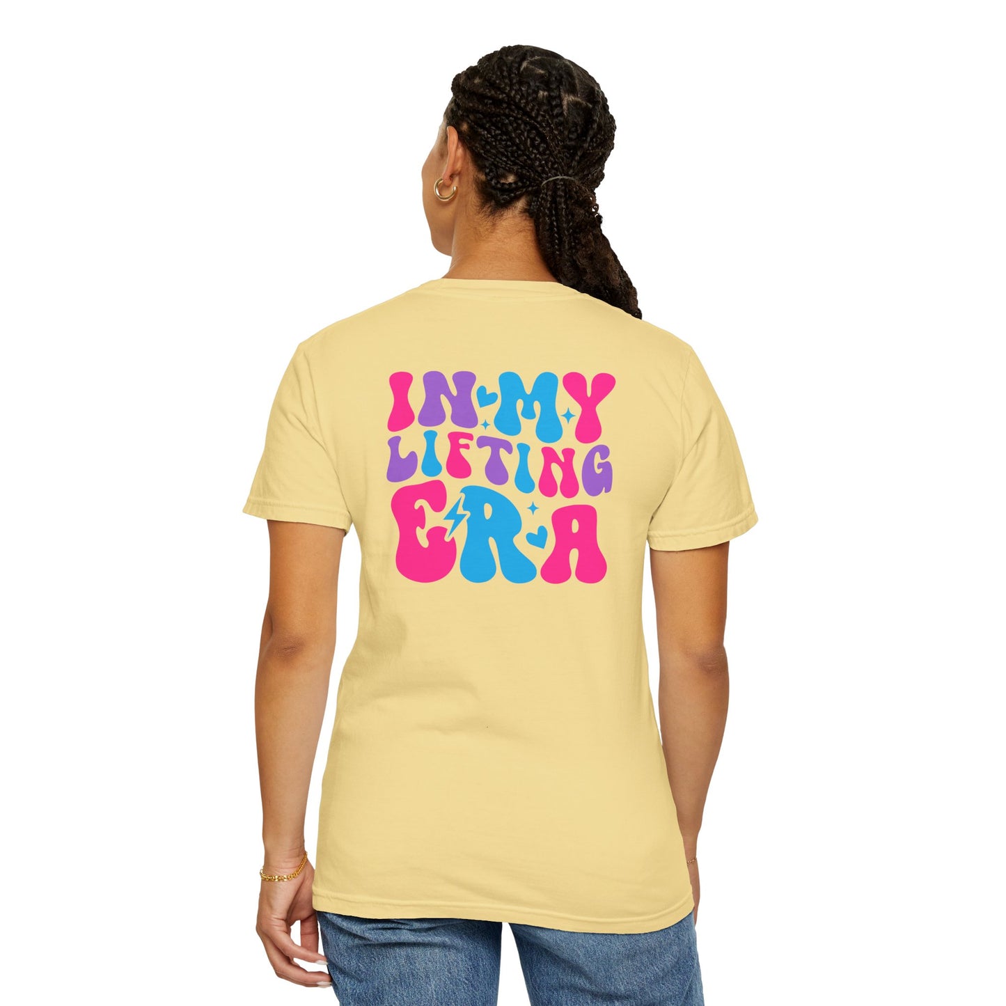 Unisex Garment-Dyed T-shirt - 'In My Lifting Era' with Vivid Colors for Gym Enthusiasts