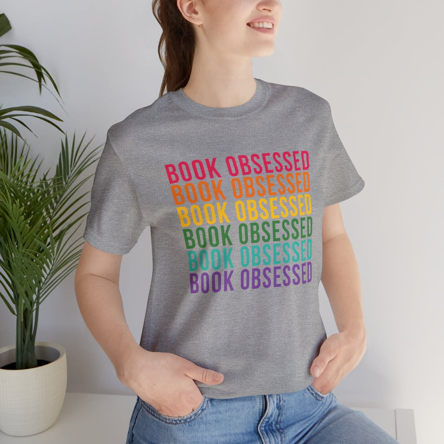 Book Obsessed Unisex Jersey Short Sleeve Tee
