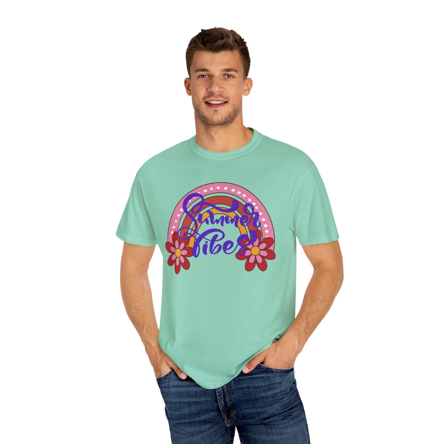 Summer Vibes Rainbow T-shirt