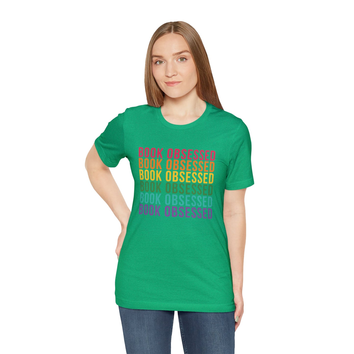 Book Obsessed Unisex Jersey Short Sleeve Tee