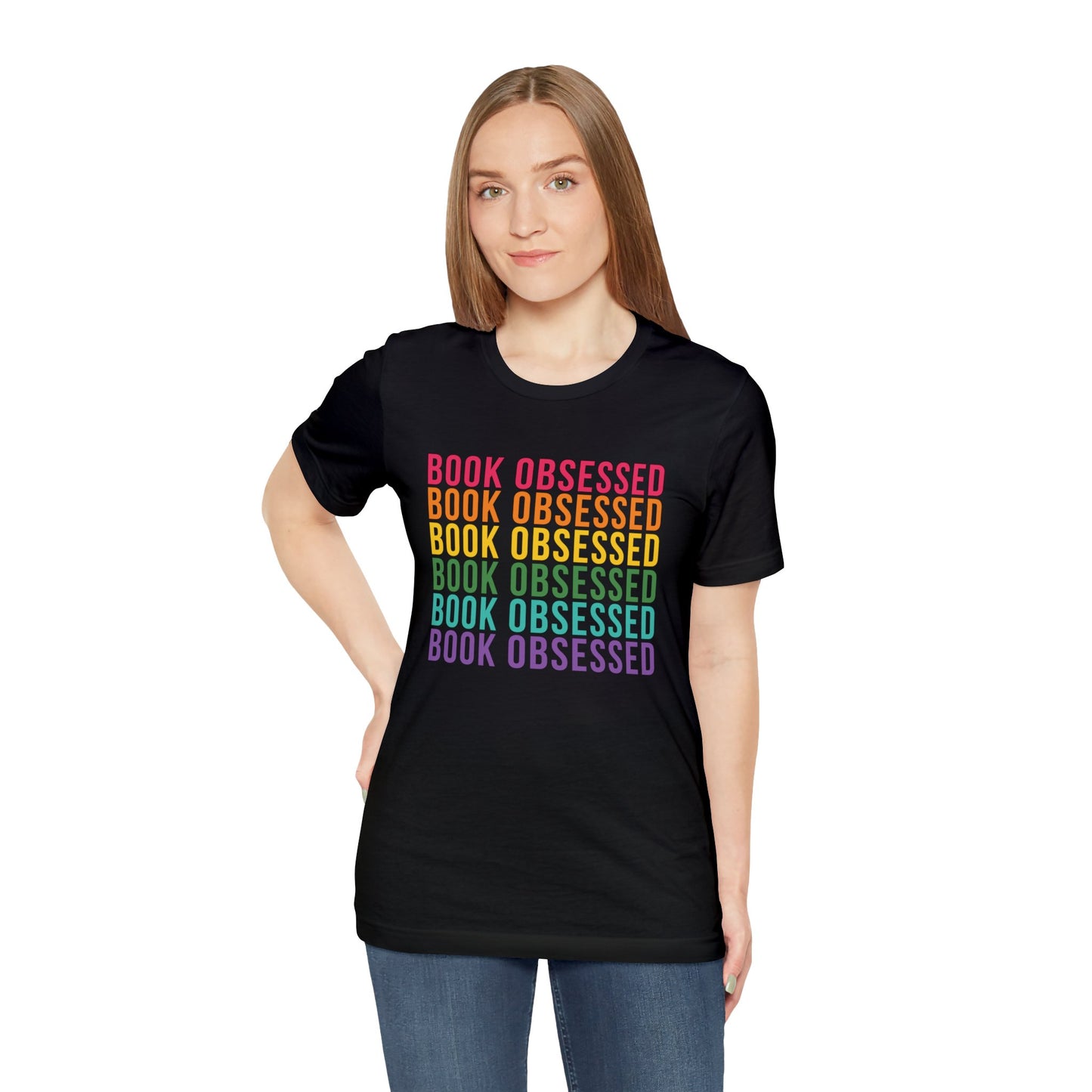 Book Obsessed Unisex Jersey Short Sleeve Tee