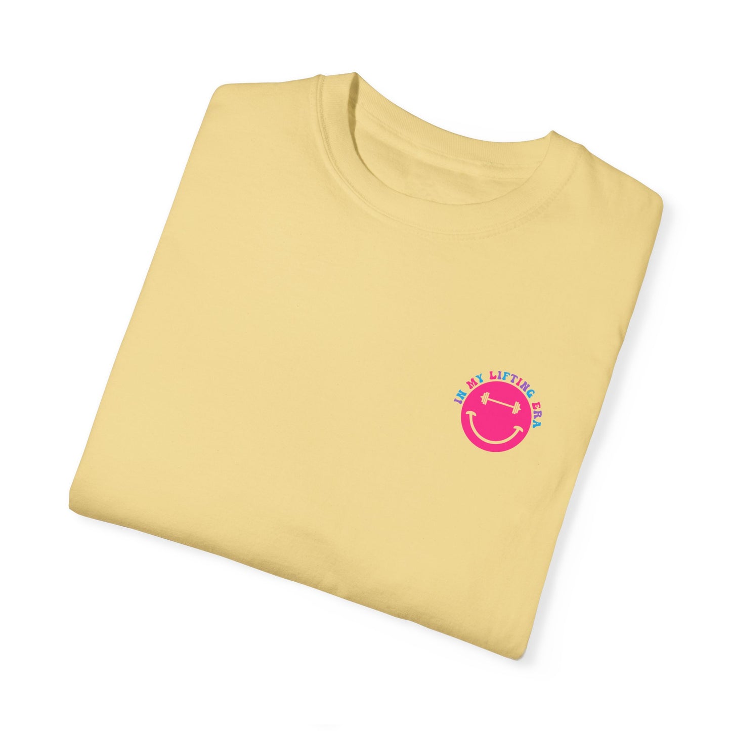 Unisex Garment-Dyed T-shirt - 'In My Lifting Era' with Vivid Colors for Gym Enthusiasts