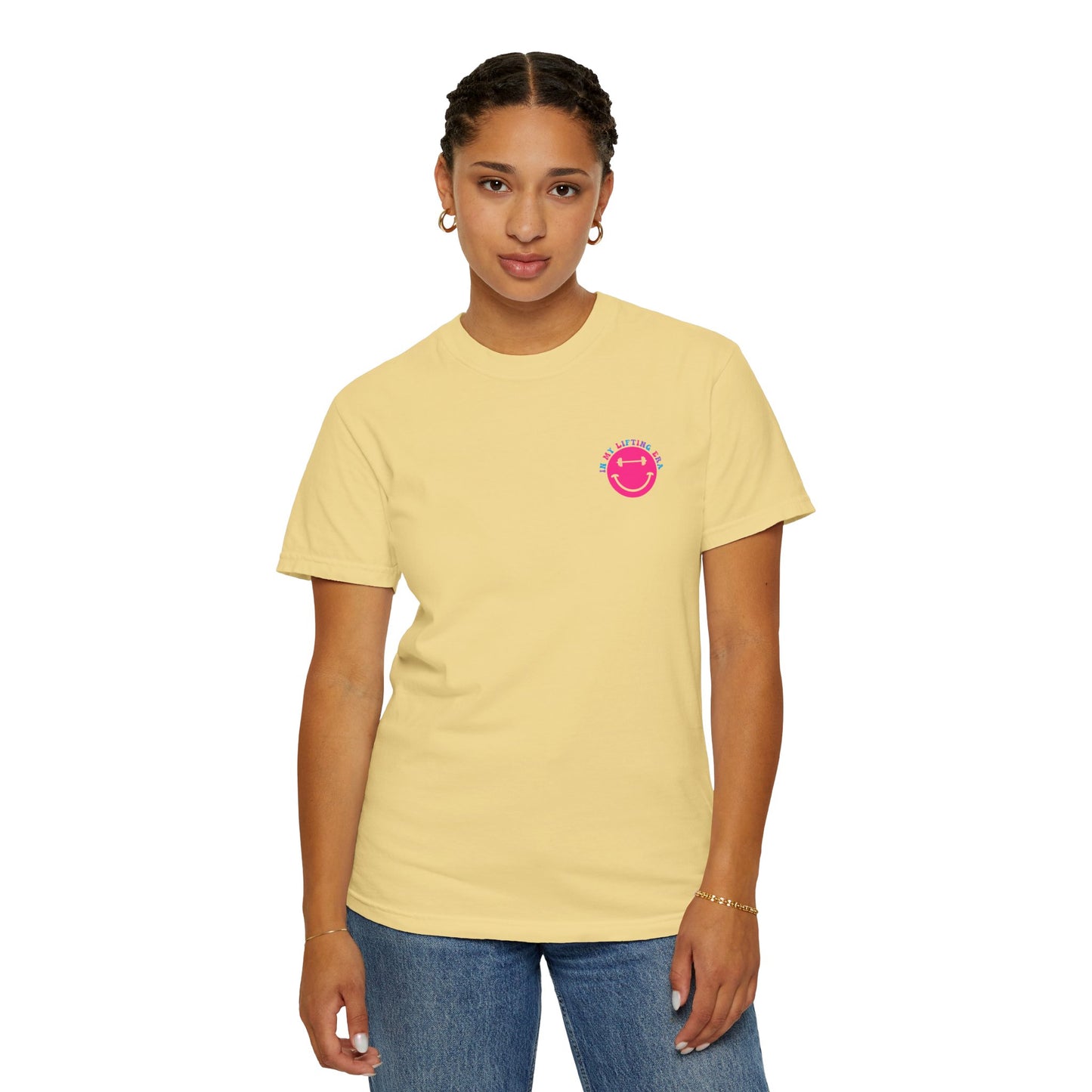 Unisex Garment-Dyed T-shirt - 'In My Lifting Era' with Vivid Colors for Gym Enthusiasts