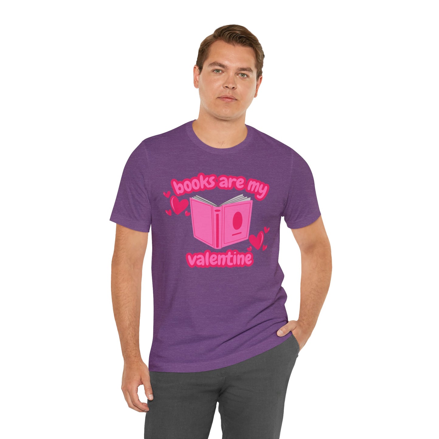 Books Are My Valentine T-Shirt