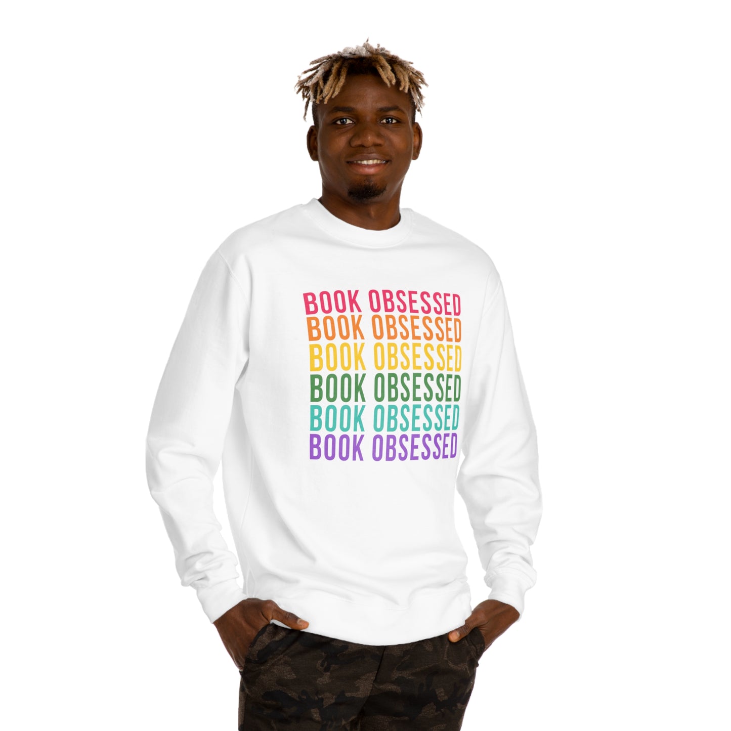 Book Obsessed Independent Trading Co. Unisex Crew Neck Sweatshirt