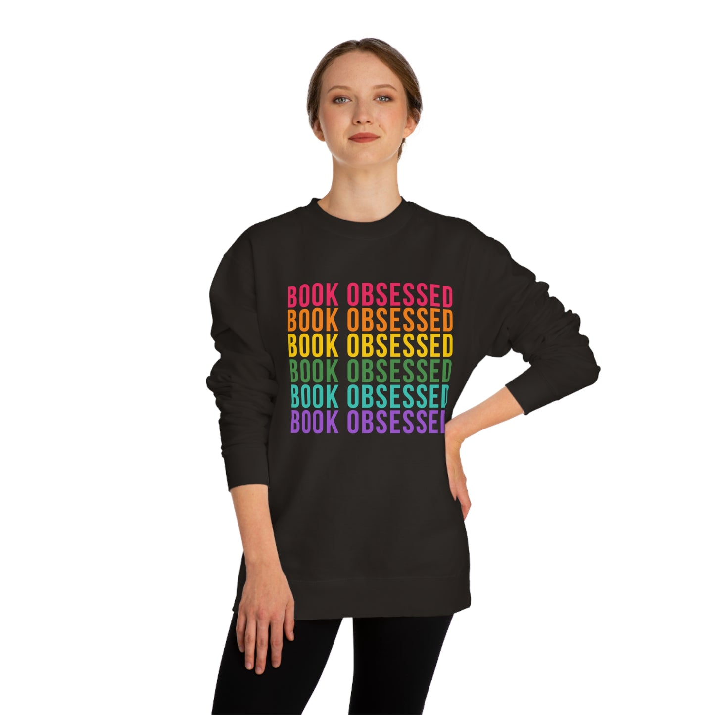 Book Obsessed Independent Trading Co. Unisex Crew Neck Sweatshirt