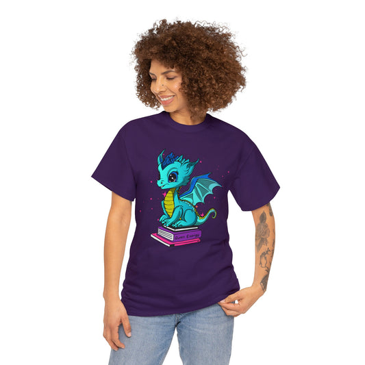 Book Dragon w/ Sparkles T-Shirt