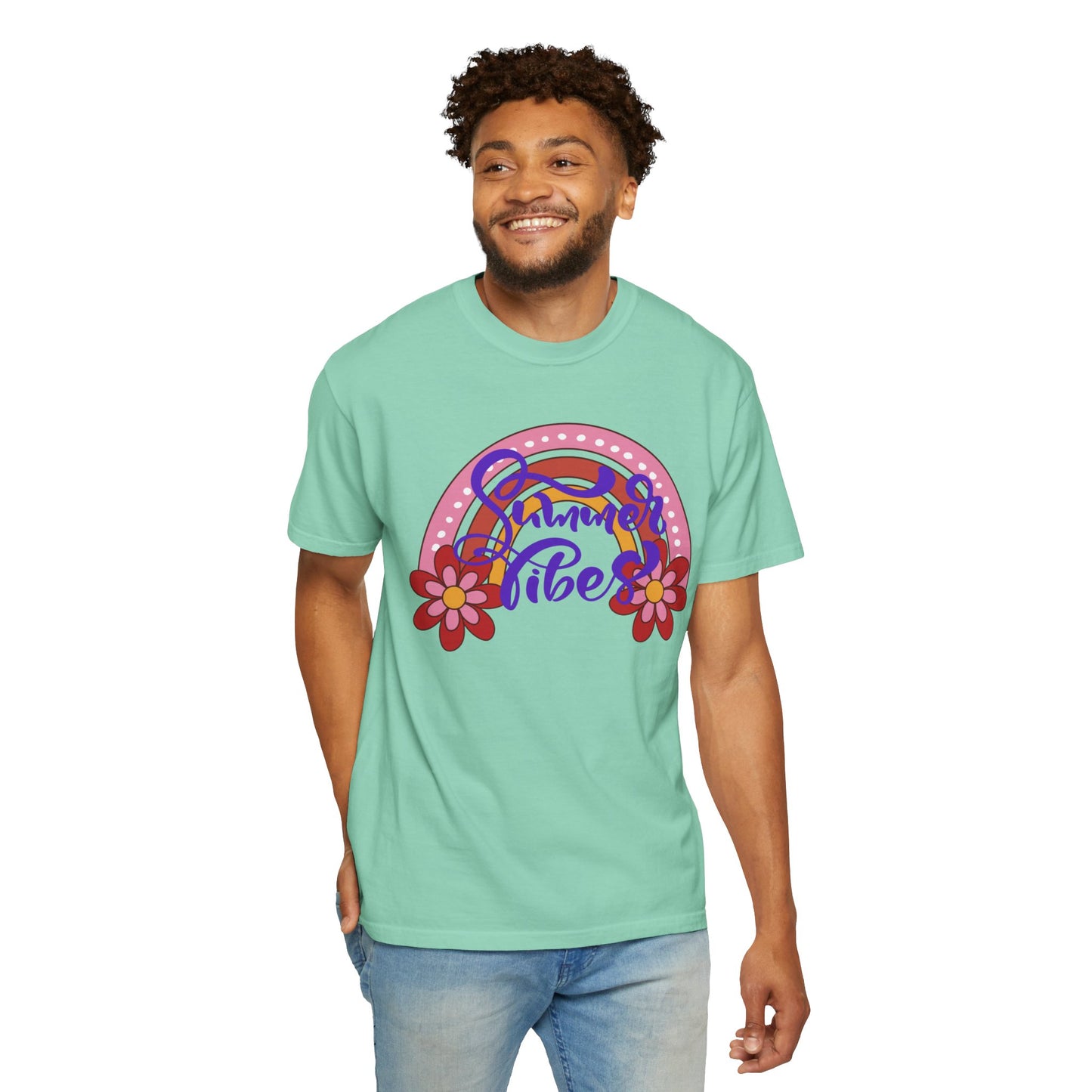 Summer Vibes Rainbow T-shirt
