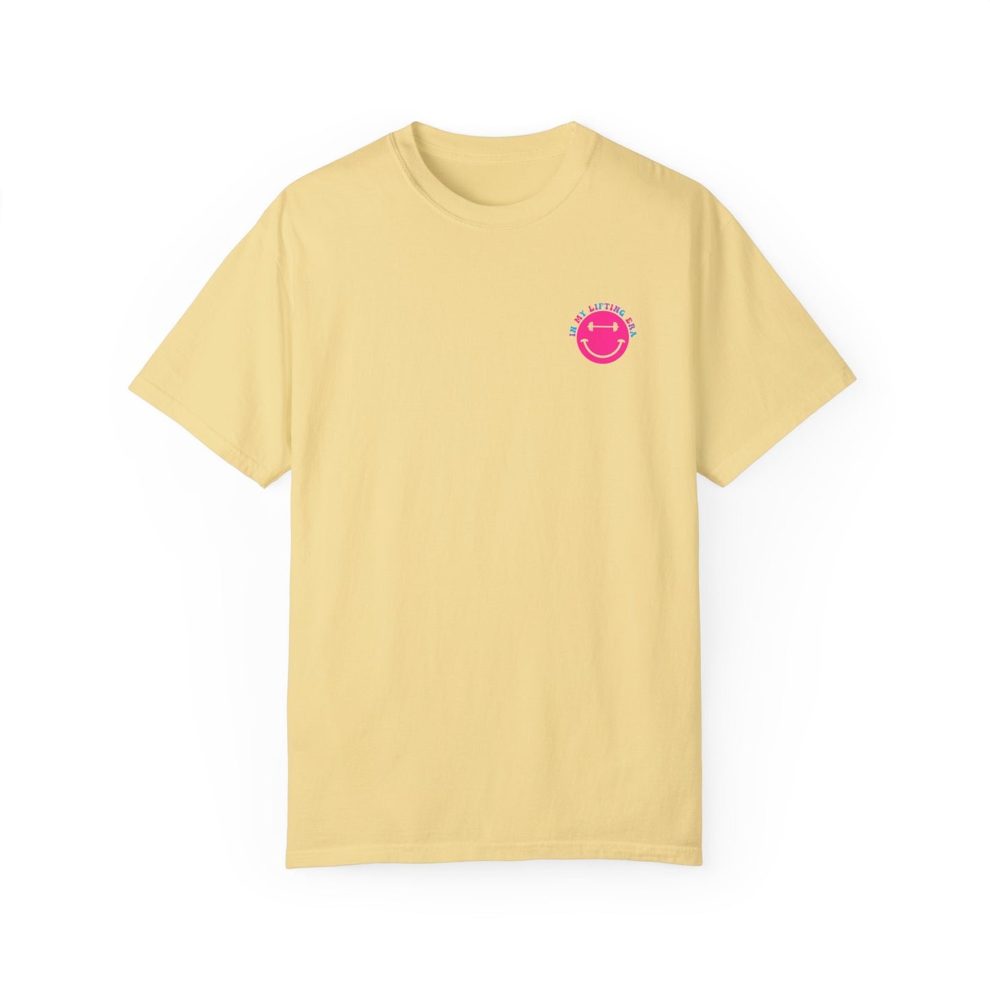 Unisex Garment-Dyed T-shirt - 'In My Lifting Era' with Vivid Colors for Gym Enthusiasts