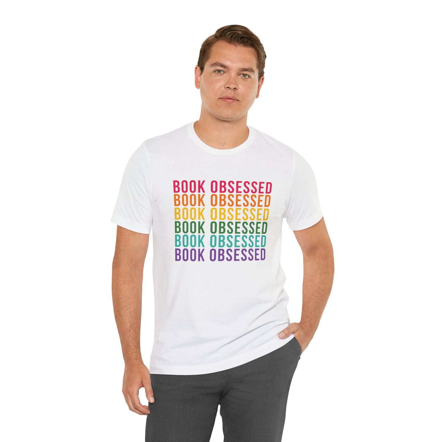 Book Obsessed Unisex Jersey Short Sleeve Tee
