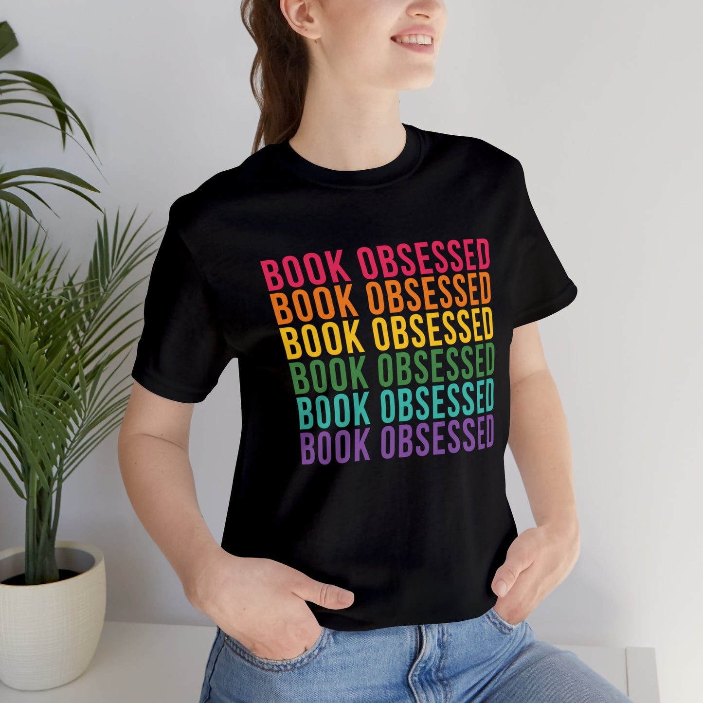 Book Obsessed Unisex Jersey Short Sleeve Tee