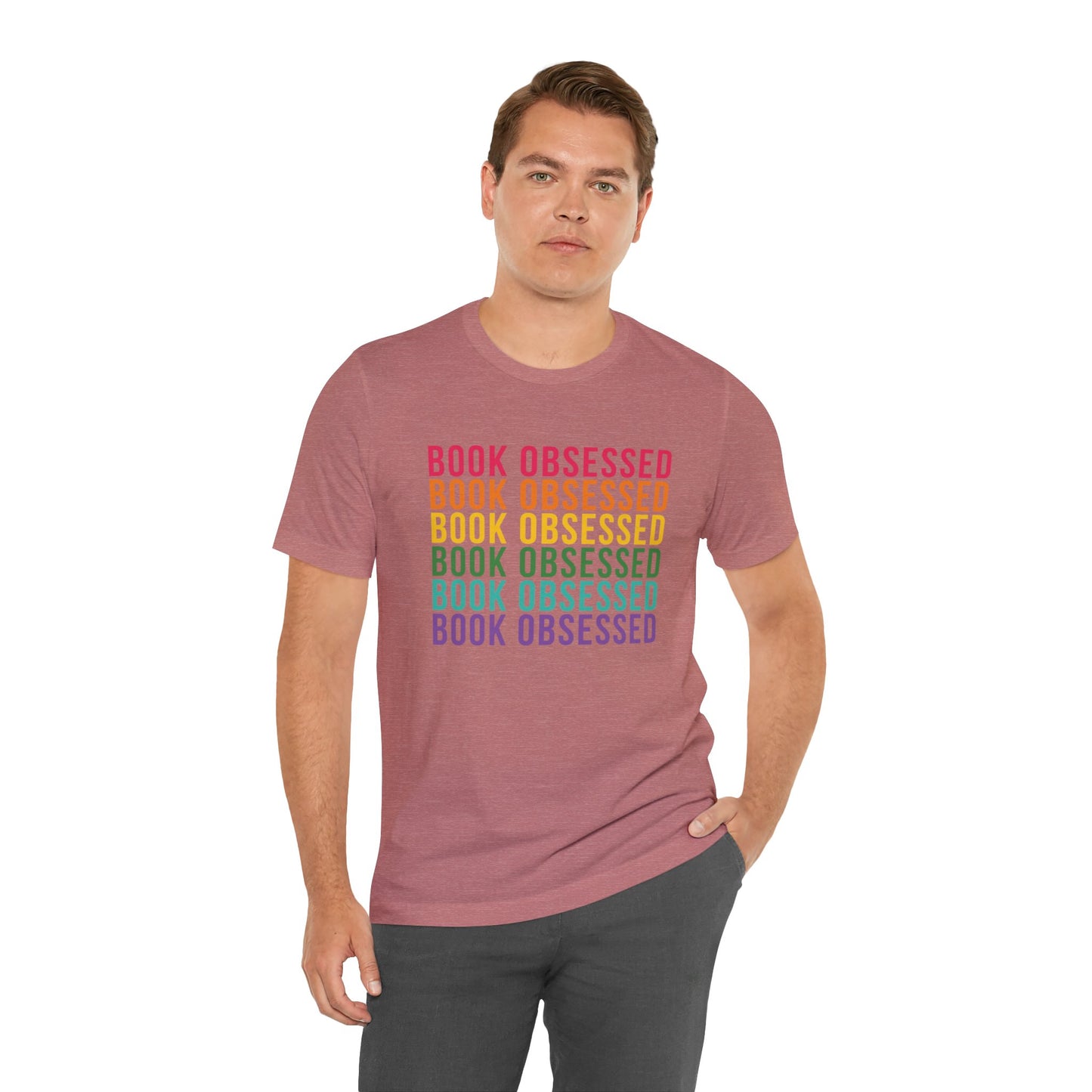 Book Obsessed Unisex Jersey Short Sleeve Tee