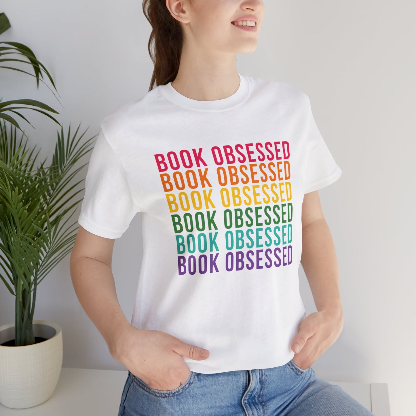 Book Obsessed Unisex Jersey Short Sleeve Tee
