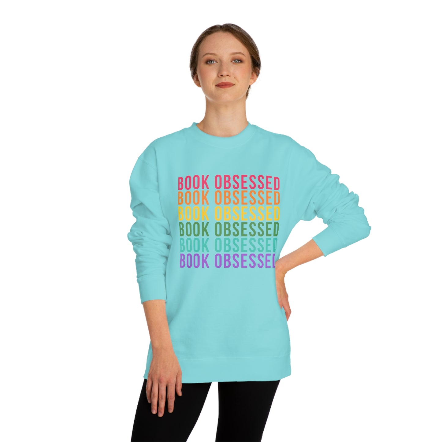 Book Obsessed Independent Trading Co. Unisex Crew Neck Sweatshirt