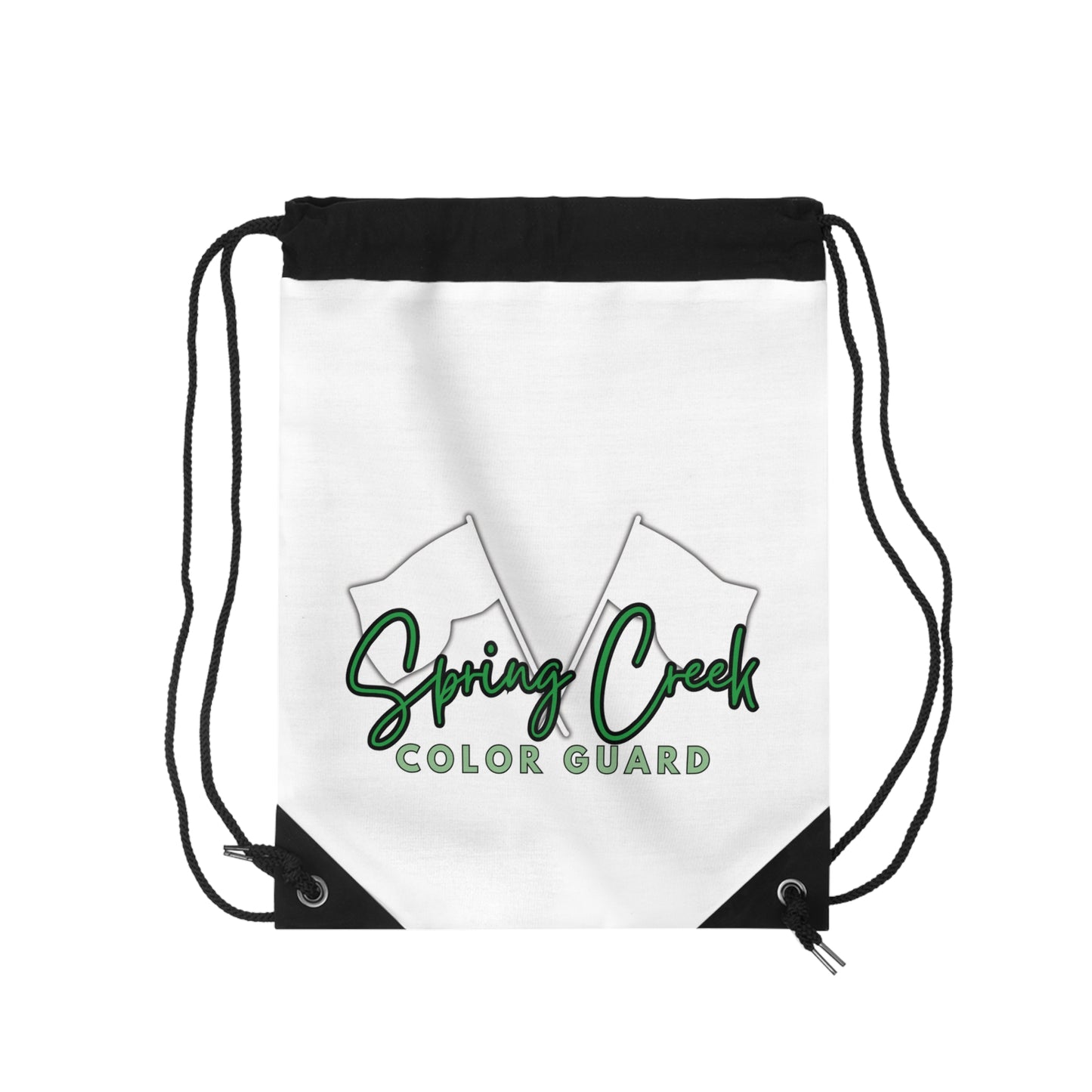 Color Guard Drawstring Bag for Spring Creek - Perfect for Dancers, Athletes, Gym, Sports Events, Gifts