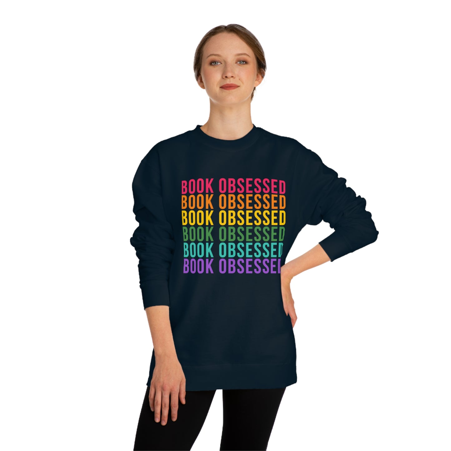 Book Obsessed Independent Trading Co. Unisex Crew Neck Sweatshirt