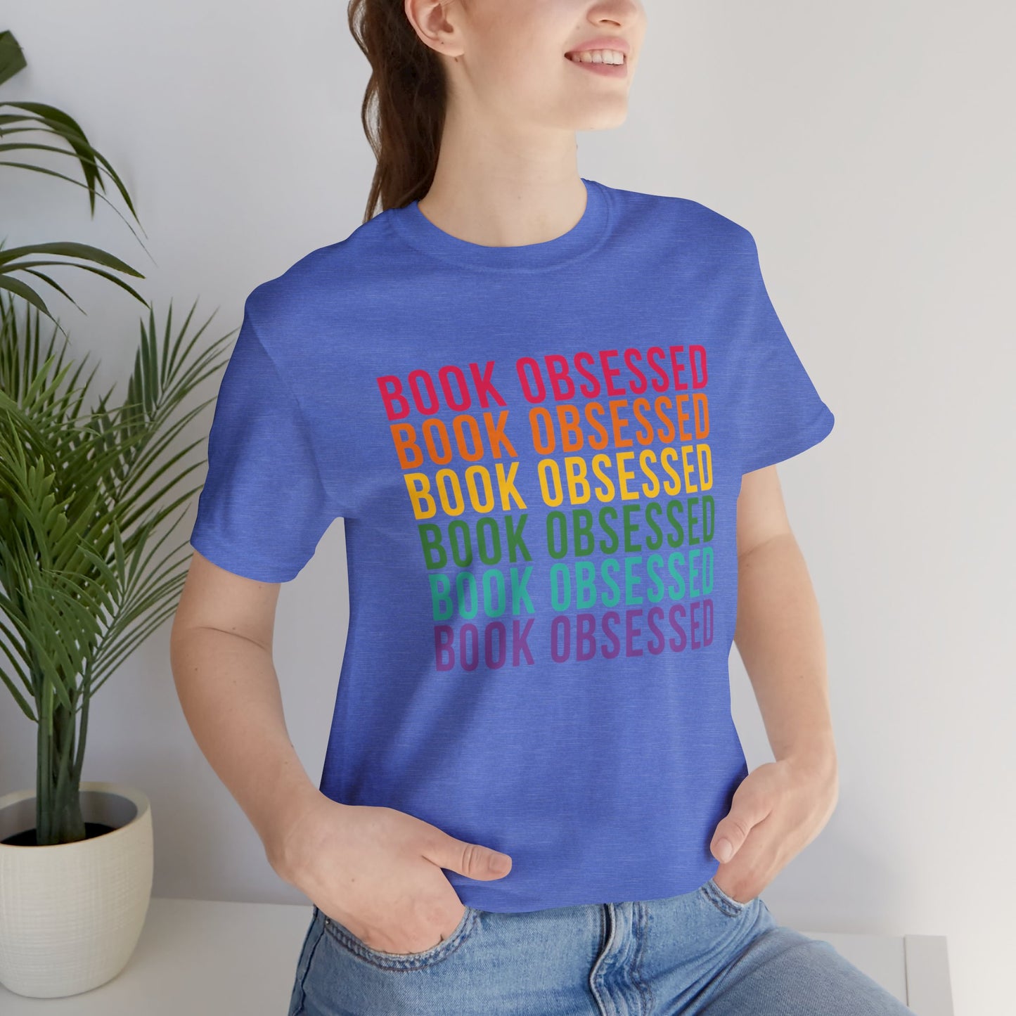 Book Obsessed Unisex Jersey Short Sleeve Tee