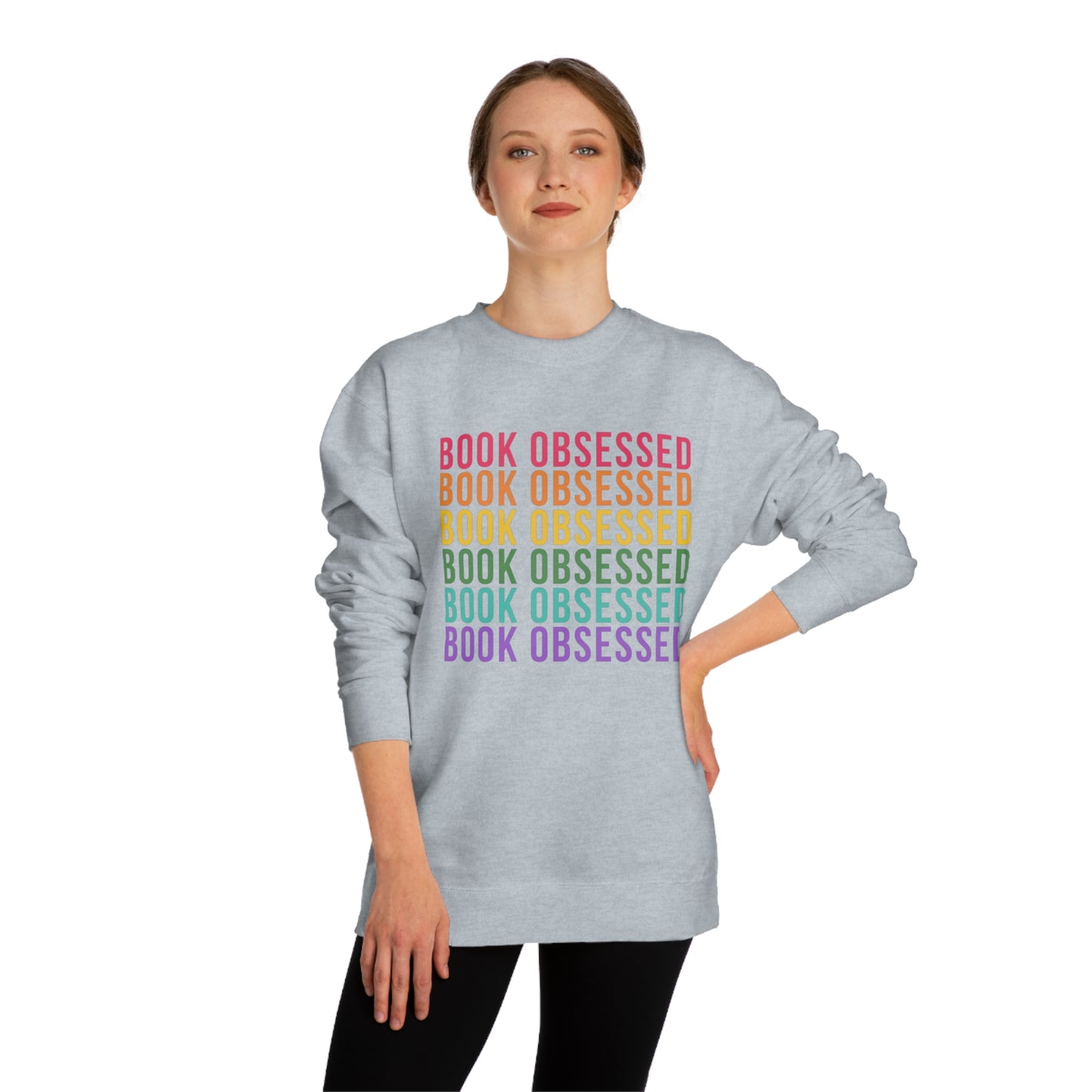 Book Obsessed Independent Trading Co. Unisex Crew Neck Sweatshirt