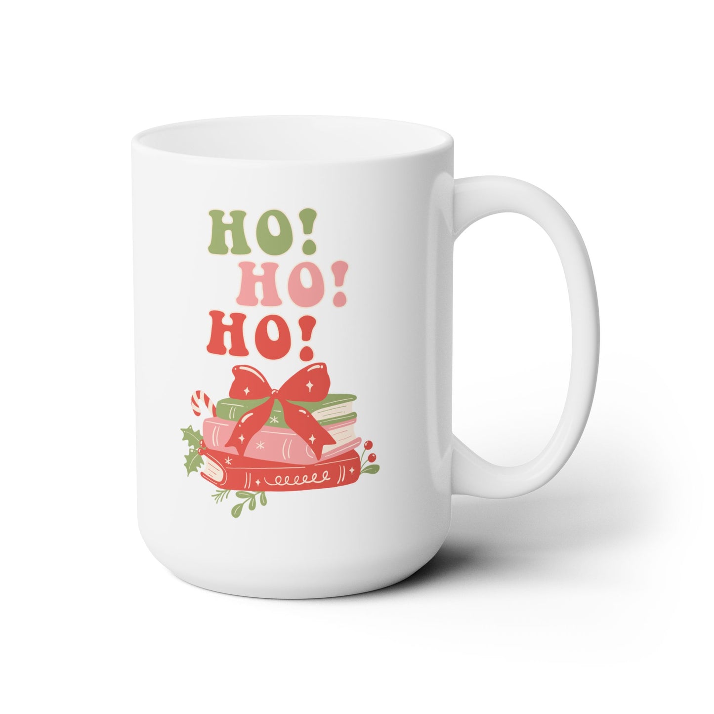 Vintage Christmas Books (Ceramic Mug 15oz)