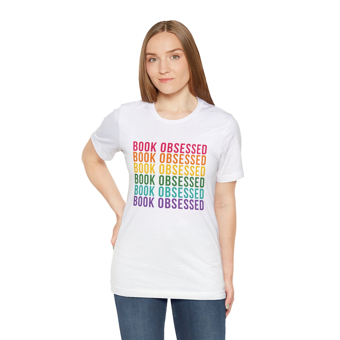 Book Obsessed Unisex Jersey Short Sleeve Tee