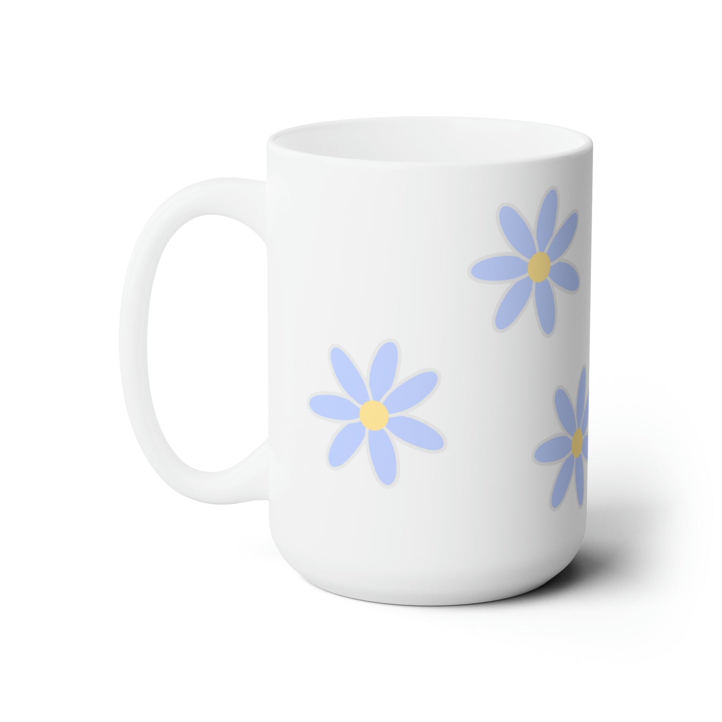 Bright Daisies (Ceramic Mug 15oz)