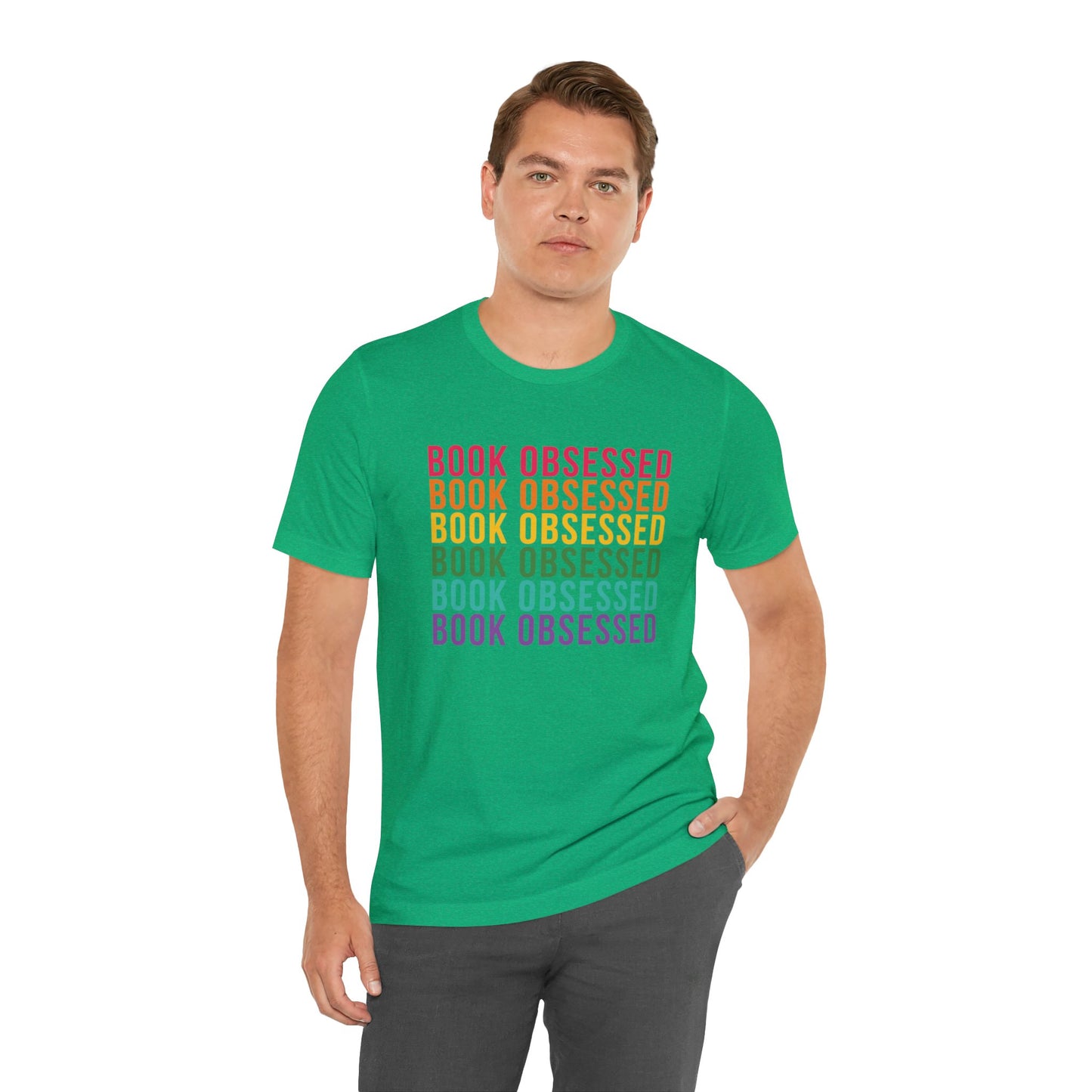 Book Obsessed Unisex Jersey Short Sleeve Tee
