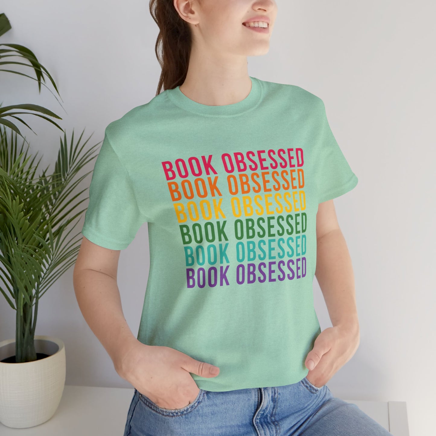 Book Obsessed Unisex Jersey Short Sleeve Tee