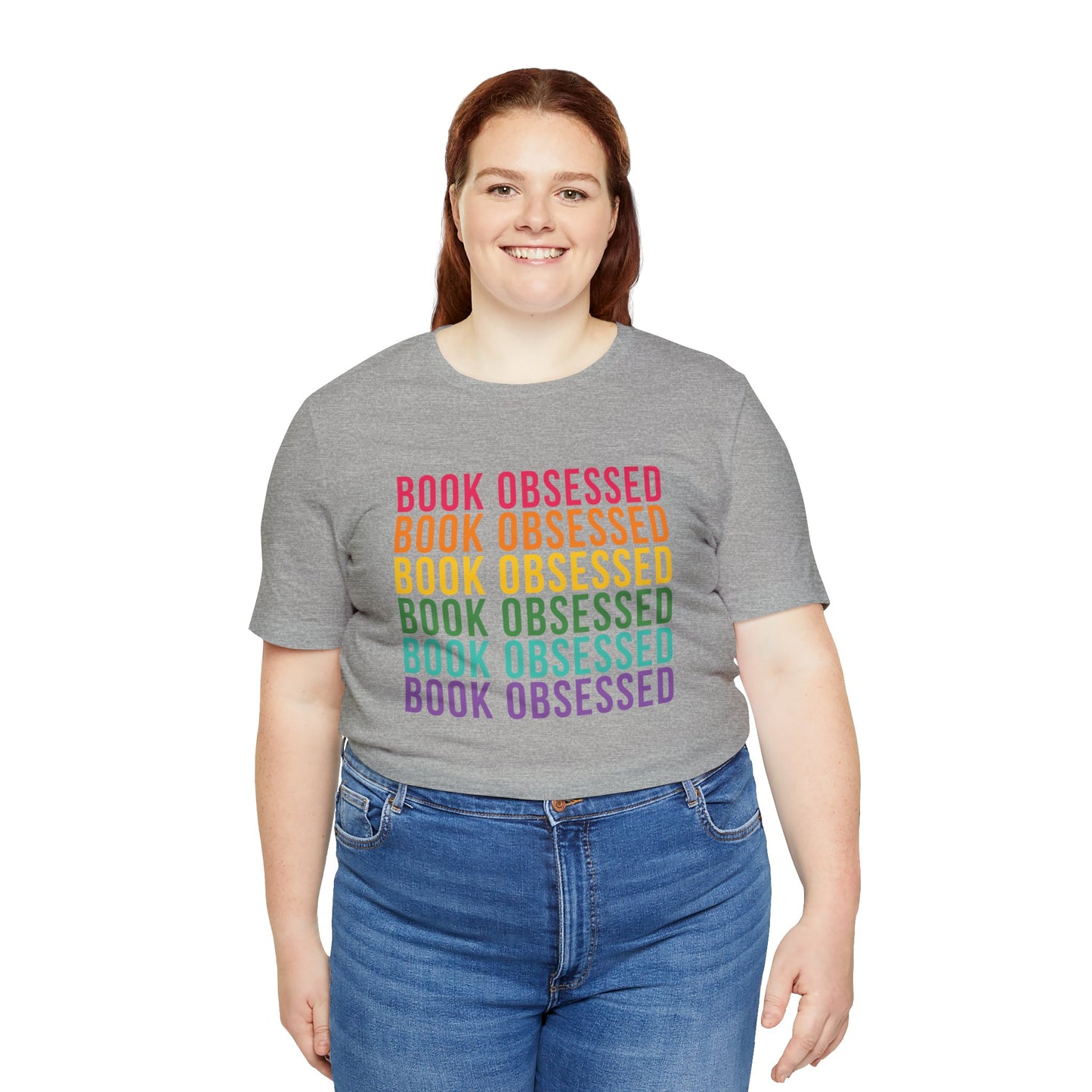 Book Obsessed Unisex Jersey Short Sleeve Tee