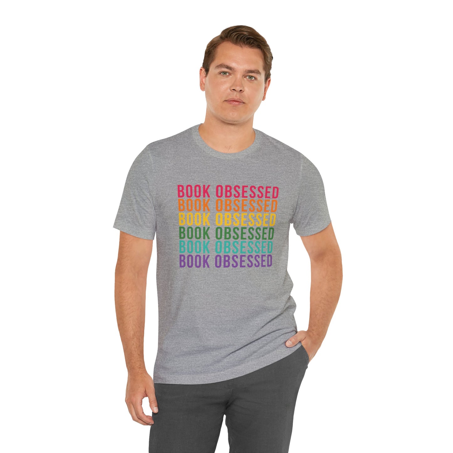 Book Obsessed Unisex Jersey Short Sleeve Tee