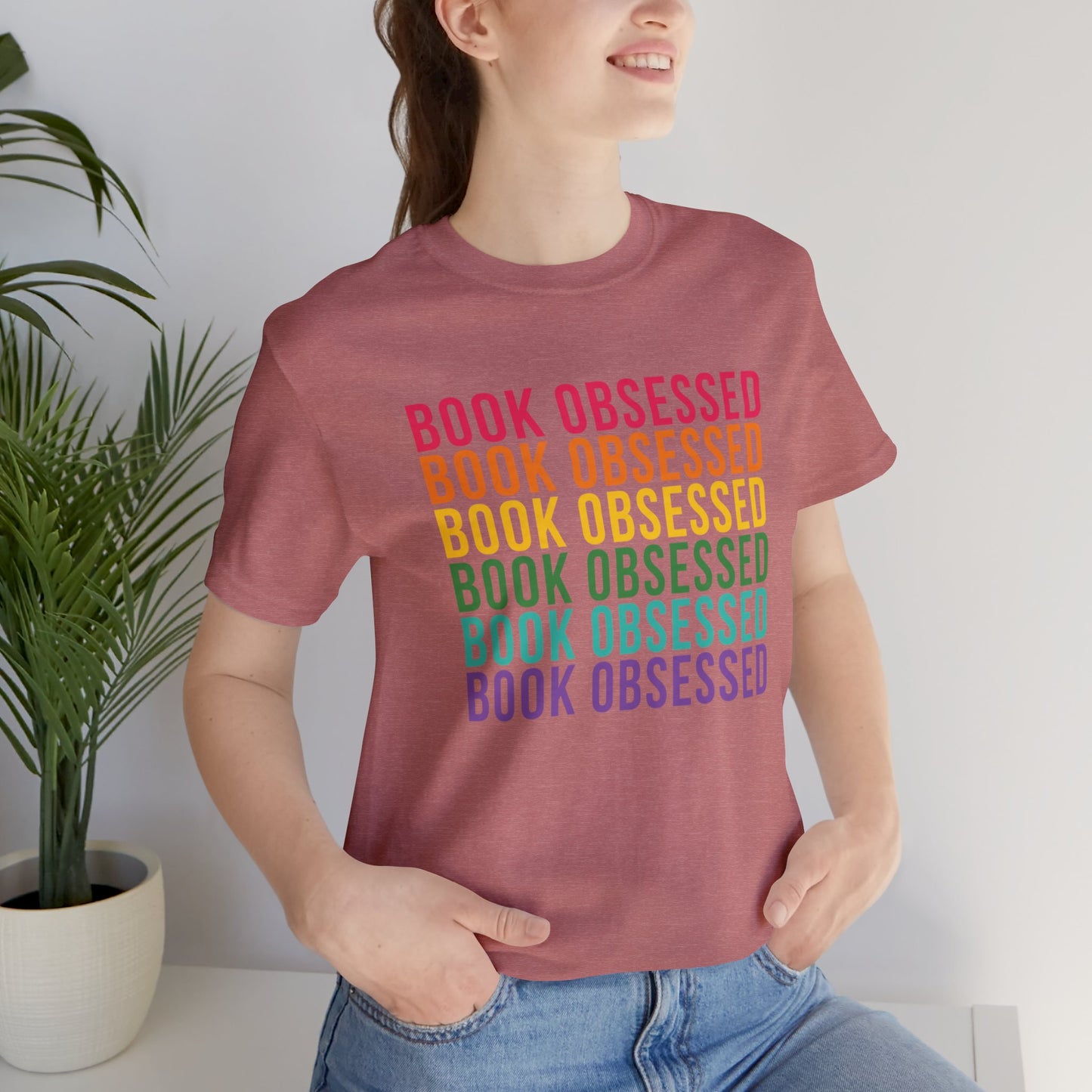 Book Obsessed Unisex Jersey Short Sleeve Tee