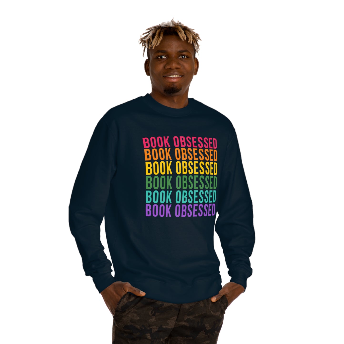 Book Obsessed Independent Trading Co. Unisex Crew Neck Sweatshirt