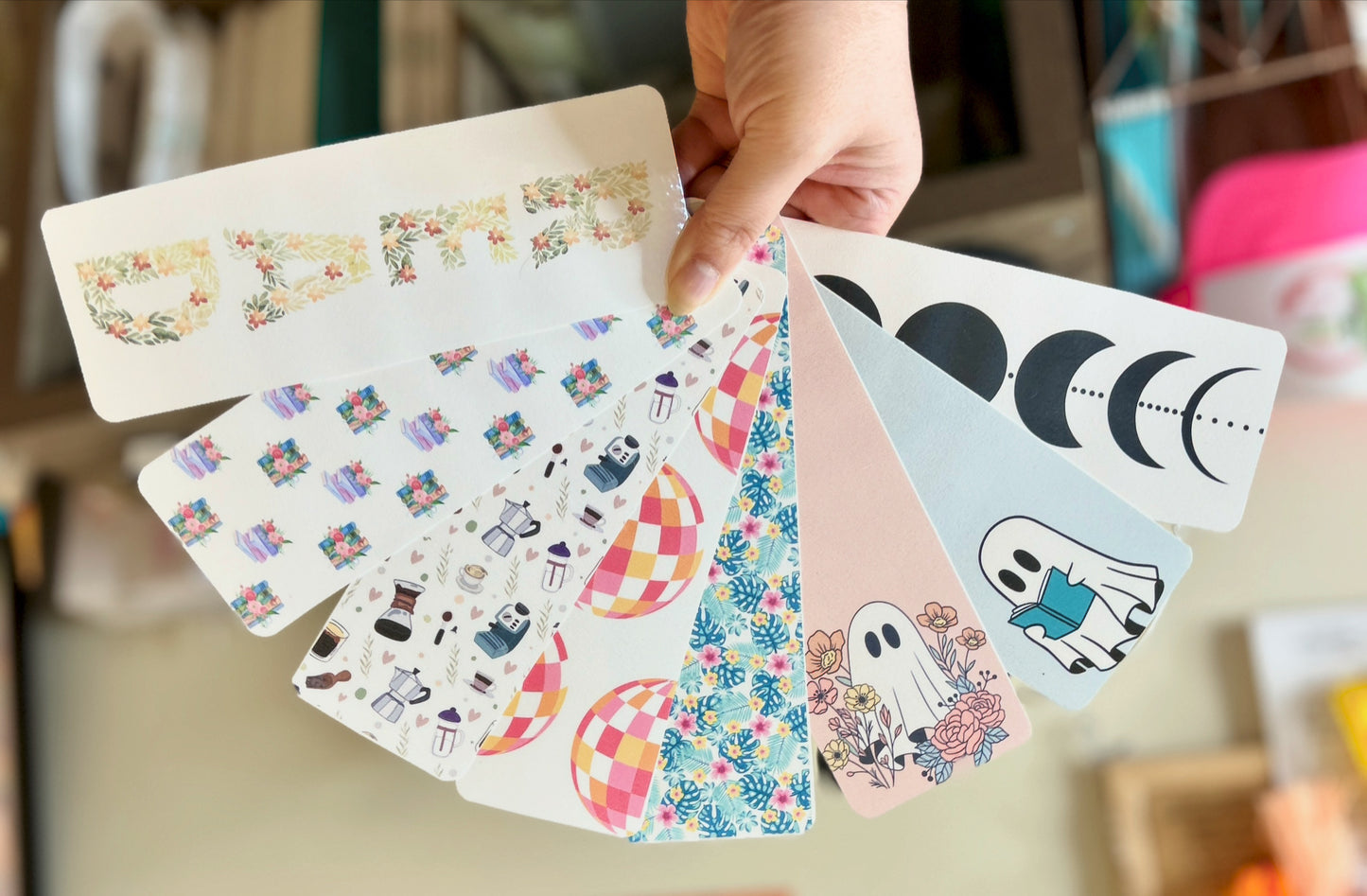 Large Laminated Bookmarks