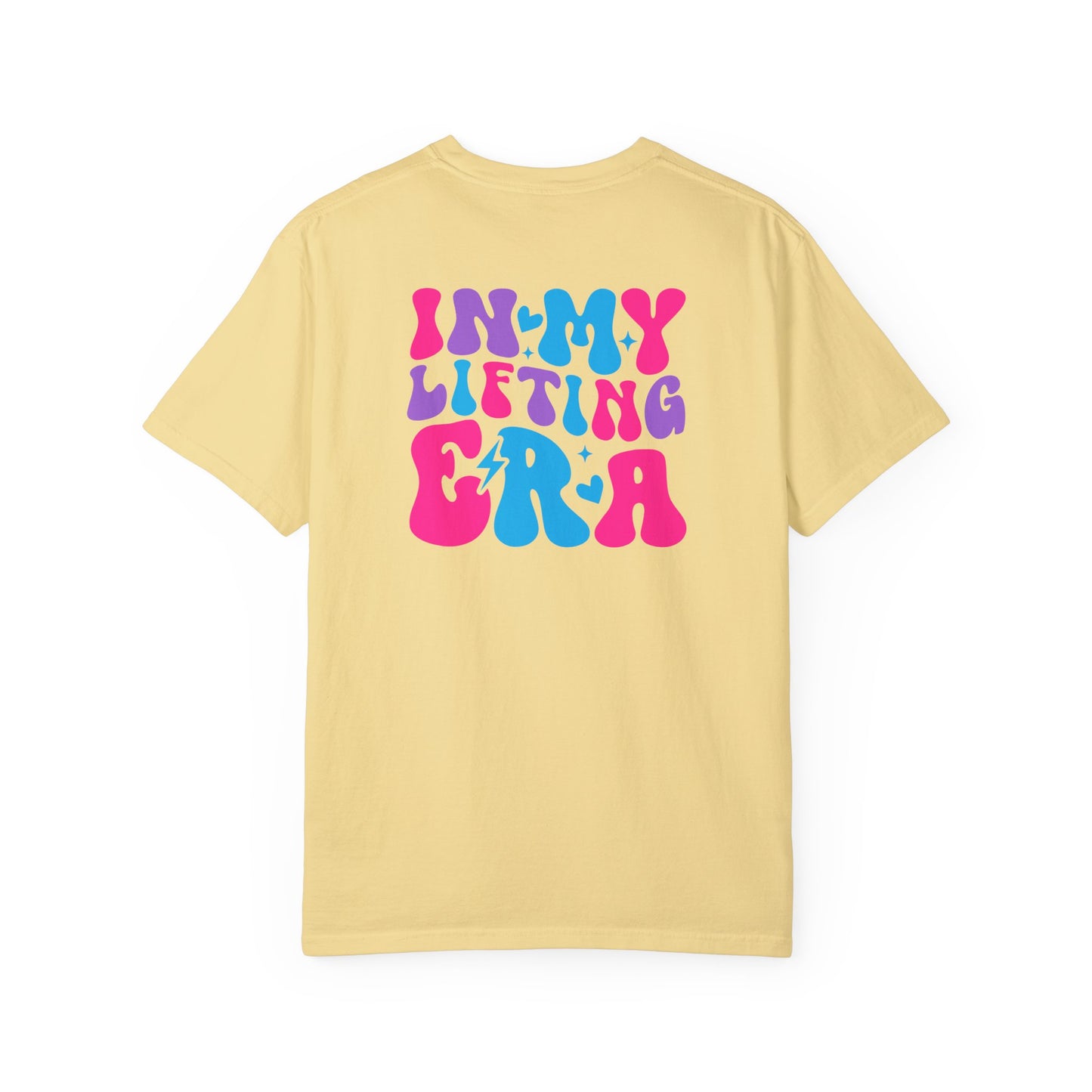 Unisex Garment-Dyed T-shirt - 'In My Lifting Era' with Vivid Colors for Gym Enthusiasts