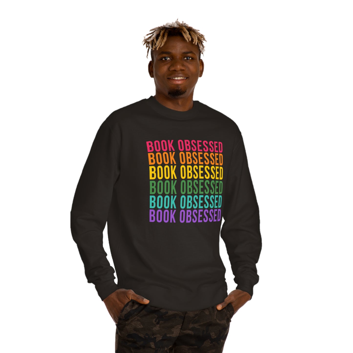Book Obsessed Independent Trading Co. Unisex Crew Neck Sweatshirt