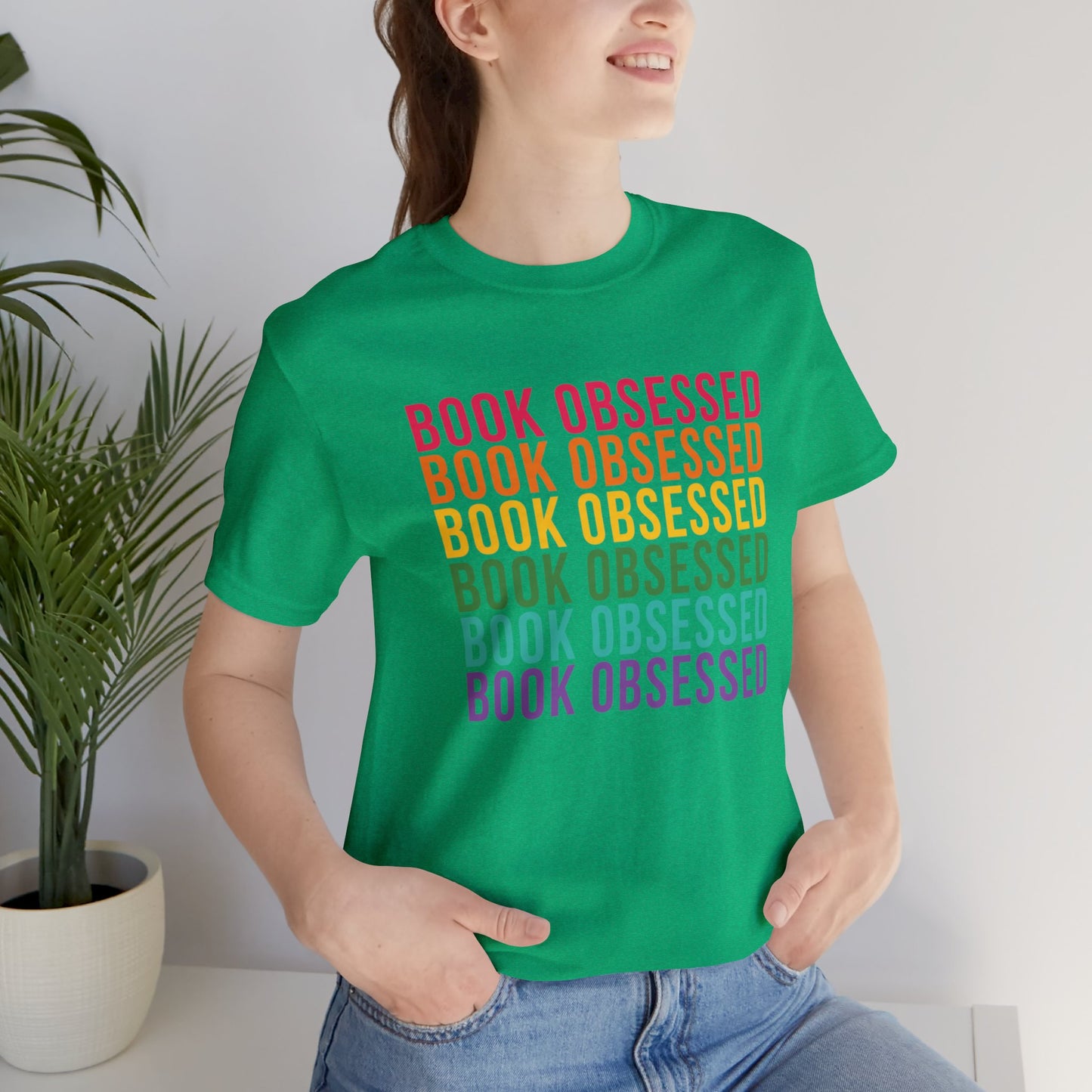 Book Obsessed Unisex Jersey Short Sleeve Tee