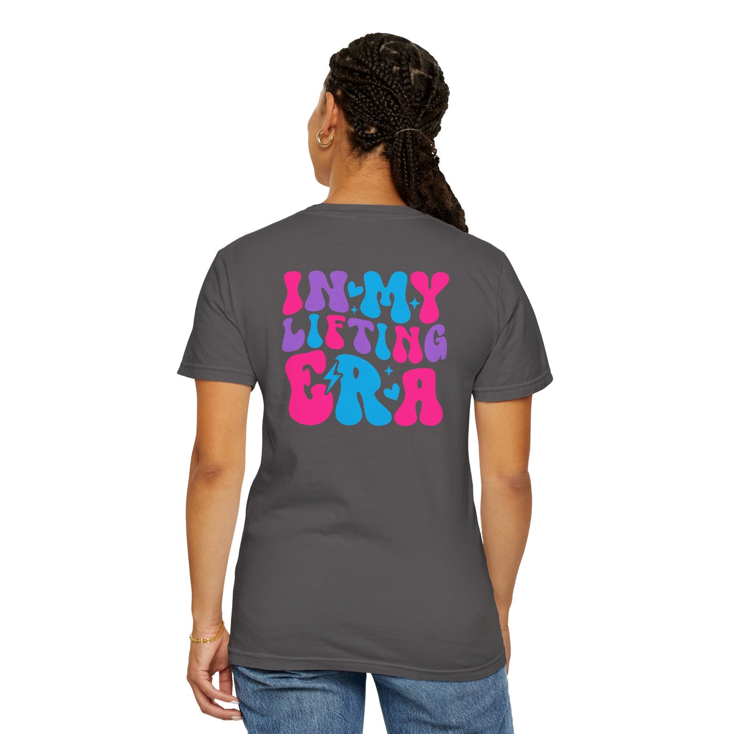 Unisex Garment-Dyed T-shirt - 'In My Lifting Era' with Vivid Colors for Gym Enthusiasts