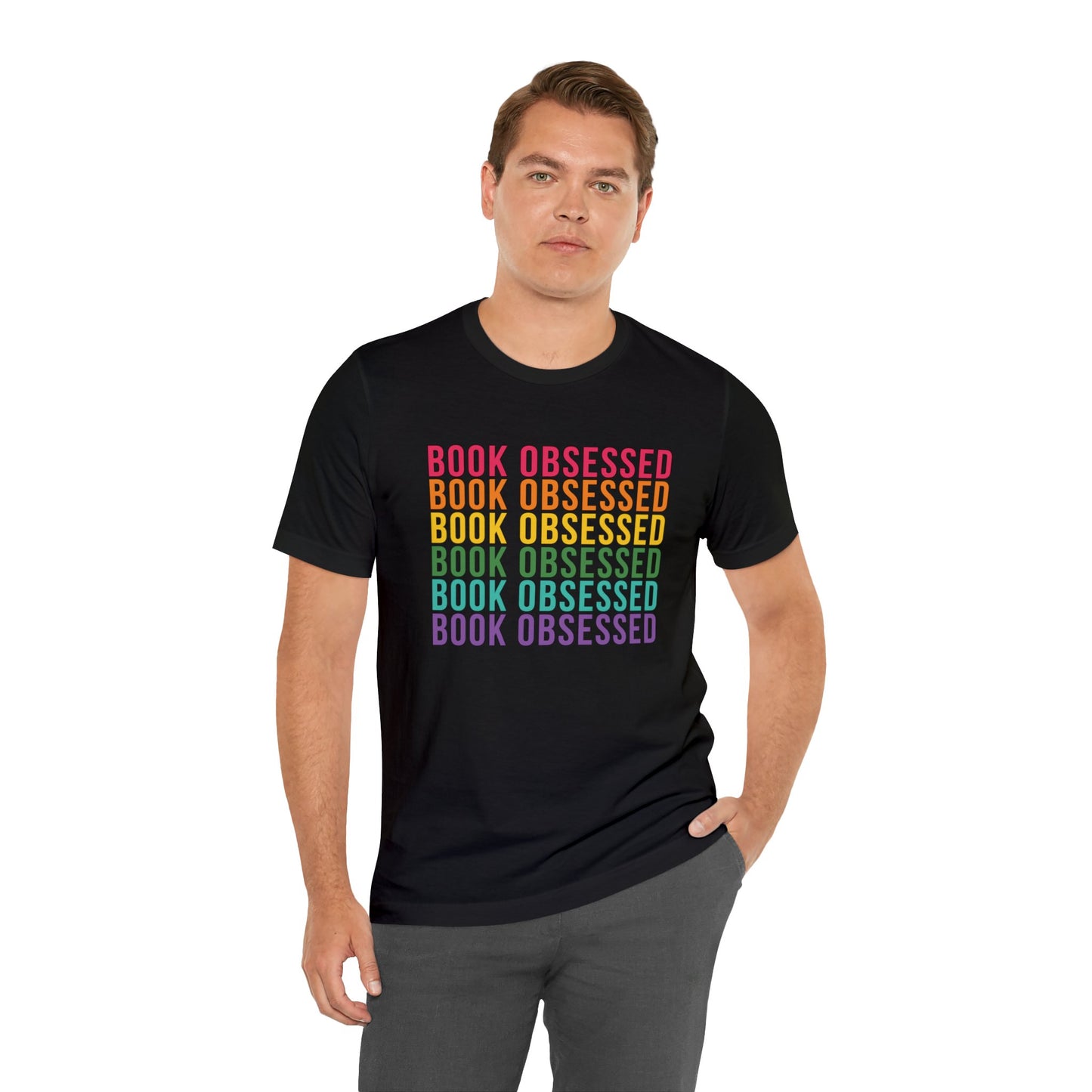 Book Obsessed Unisex Jersey Short Sleeve Tee