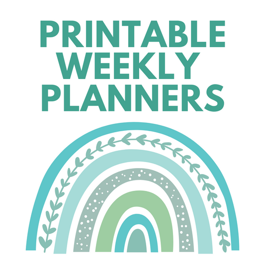 Printable Weekly Planner Sheets