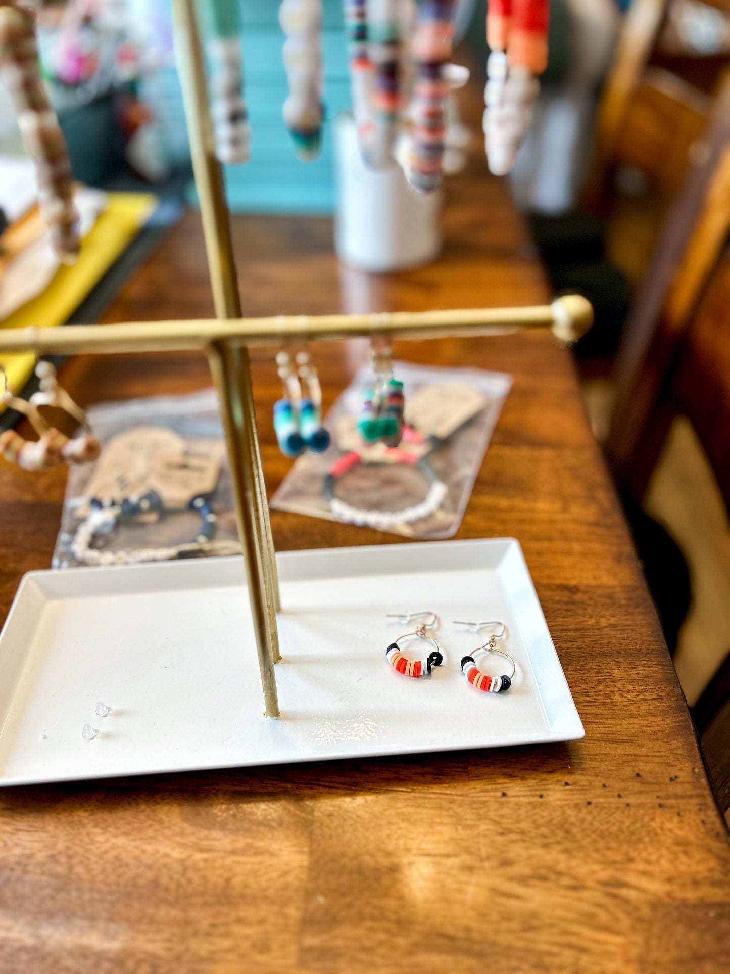 Small Bead Earrings