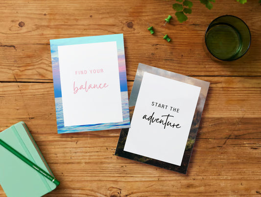 Double Sided Inspirational Prints