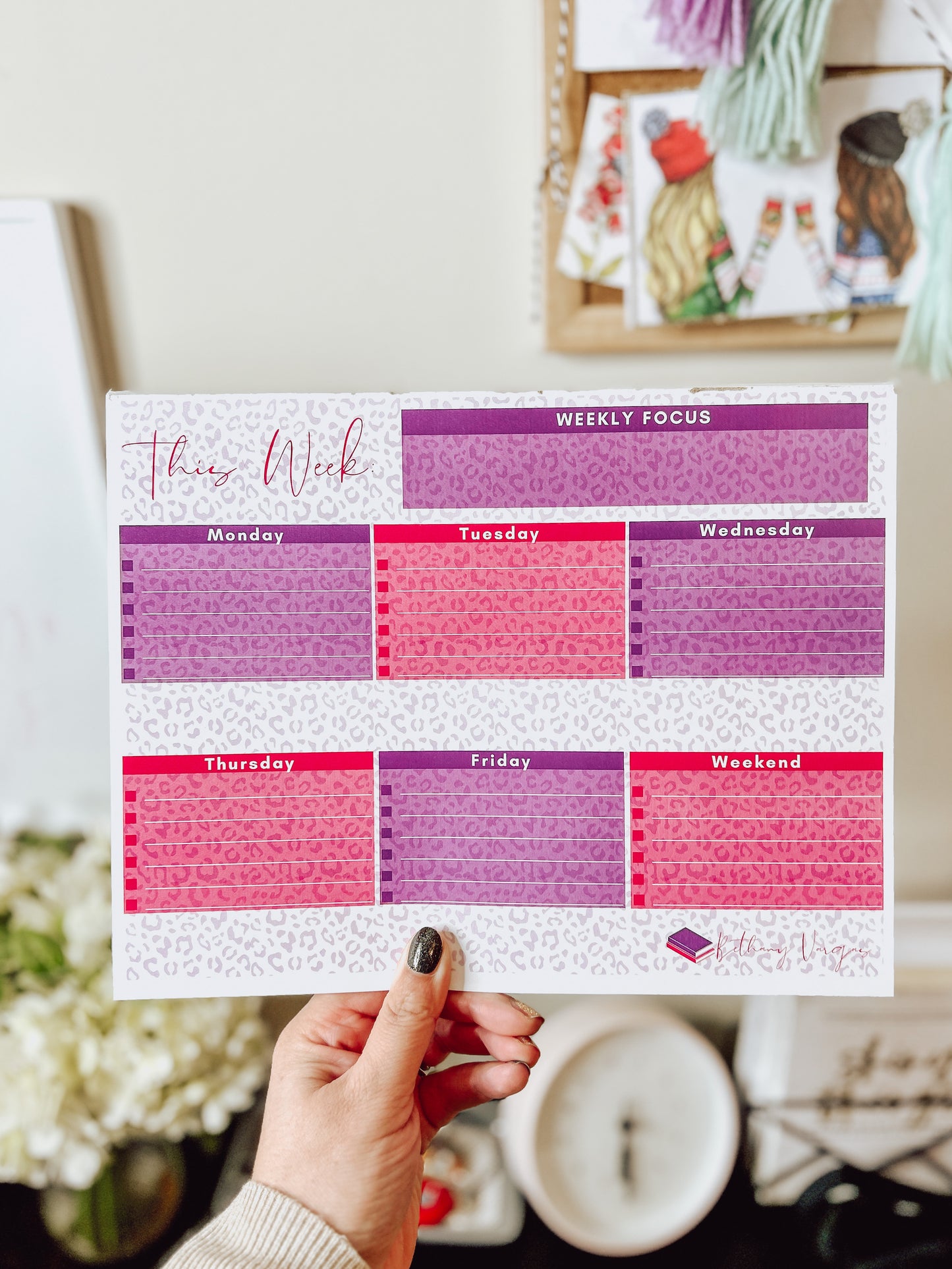 Weekly Notepad Planners