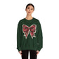 Plaid Holiday Bow Sweatshirt