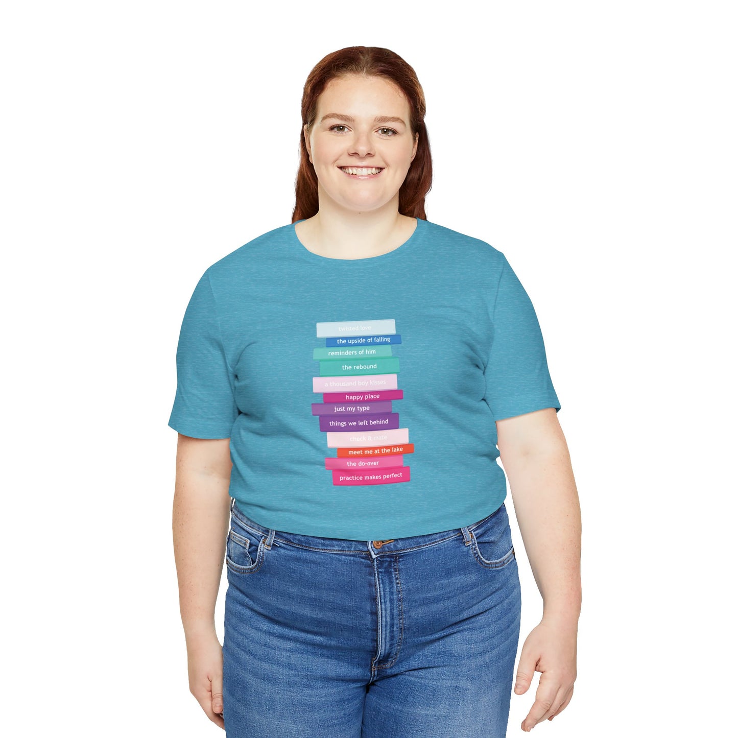 Romance Book Stack T-Shirt