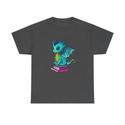 Book Dragon w/ Sparkles T-Shirt