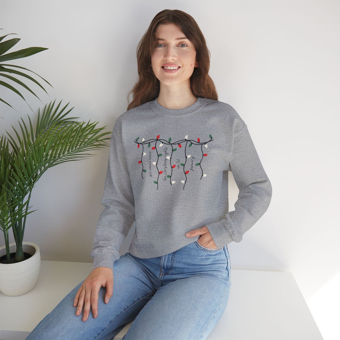 Christmas Lights Sweatshirt