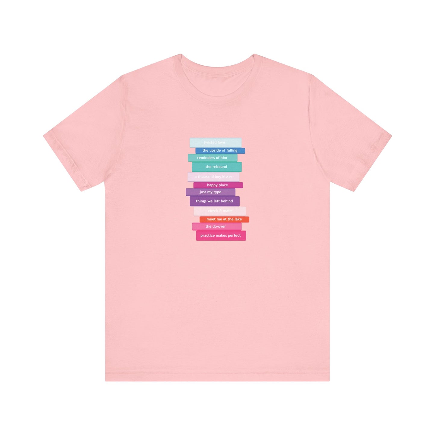 Romance Book Stack T-Shirt