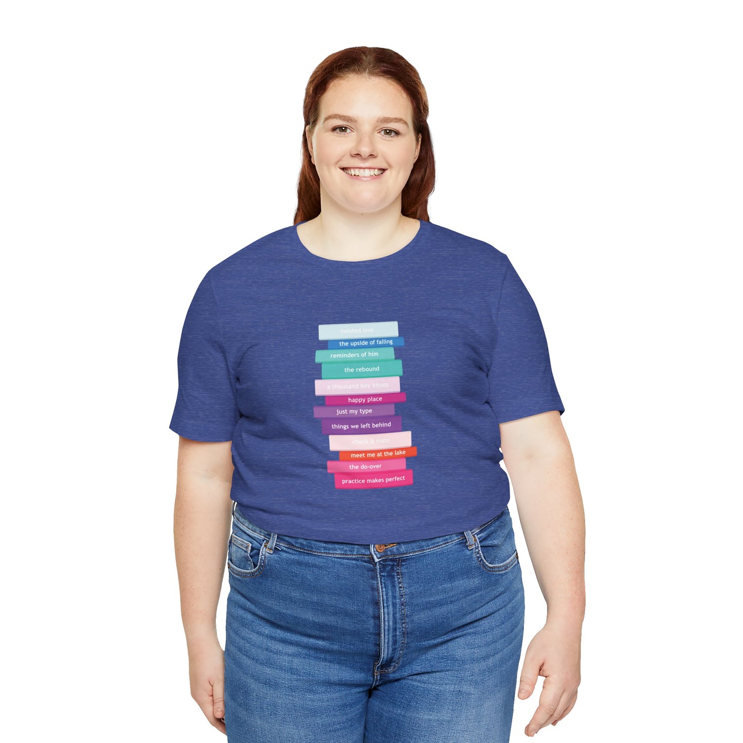 Romance Book Stack T-Shirt
