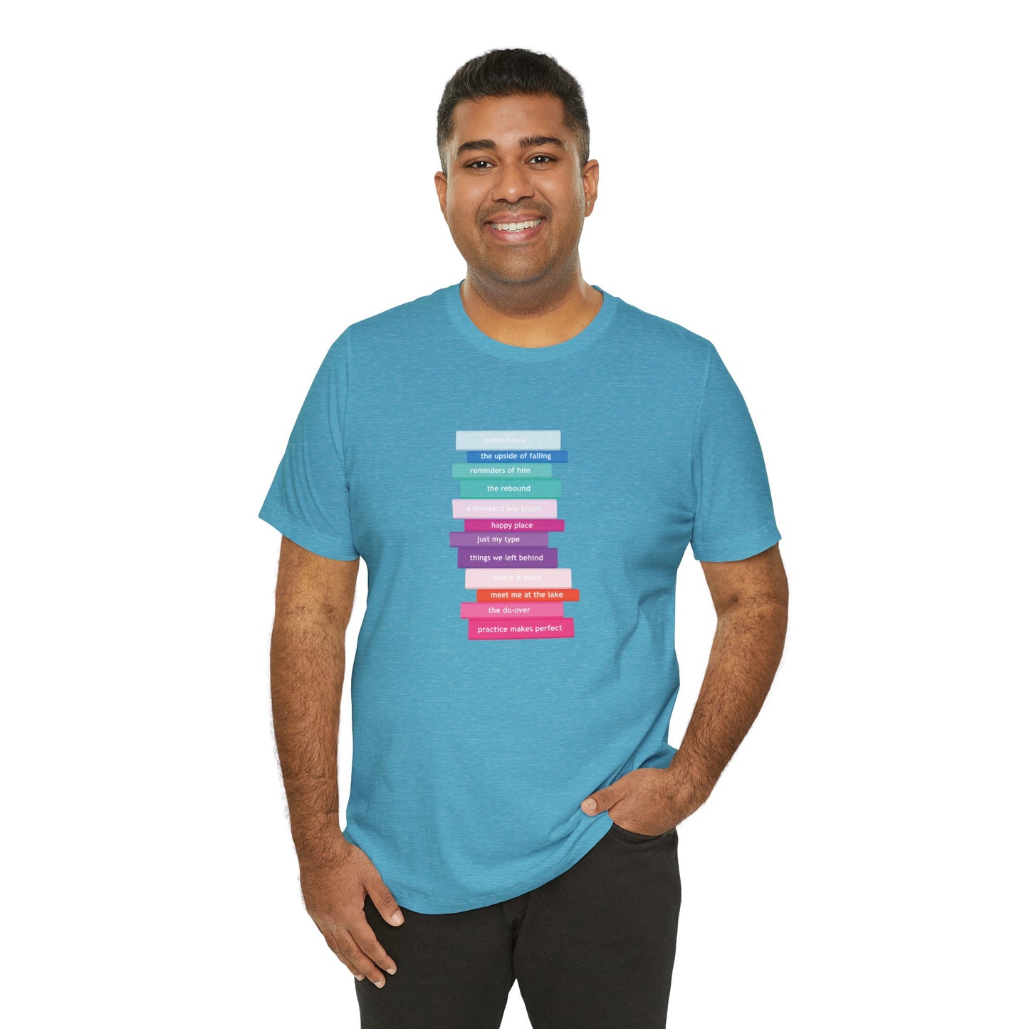 Romance Book Stack T-Shirt