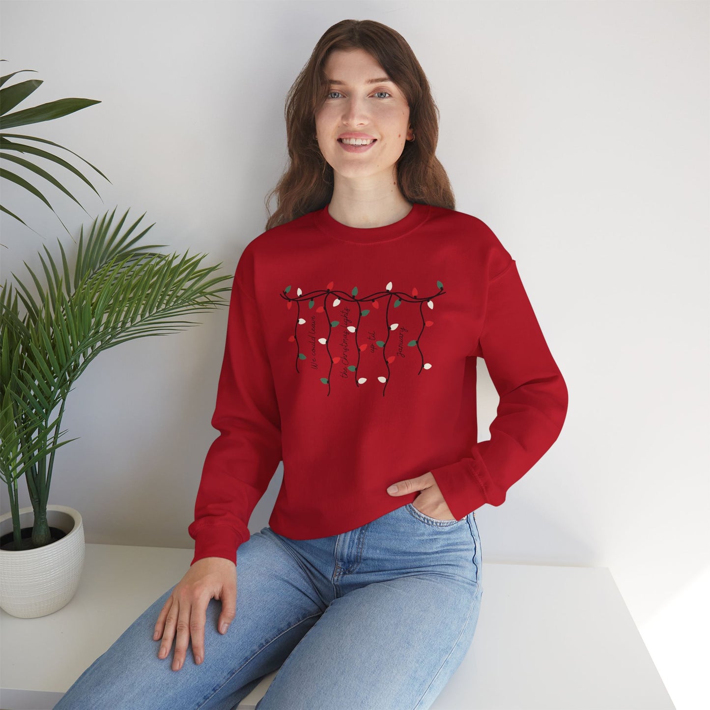 Christmas Lights Sweatshirt